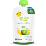Little Etoile Organic Apple, Banana & Pear 120g