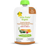Little Etoile Organic Creamy Risotto, Vegetables & Brown Rice with DHA 120g (Expiry 09/2024)