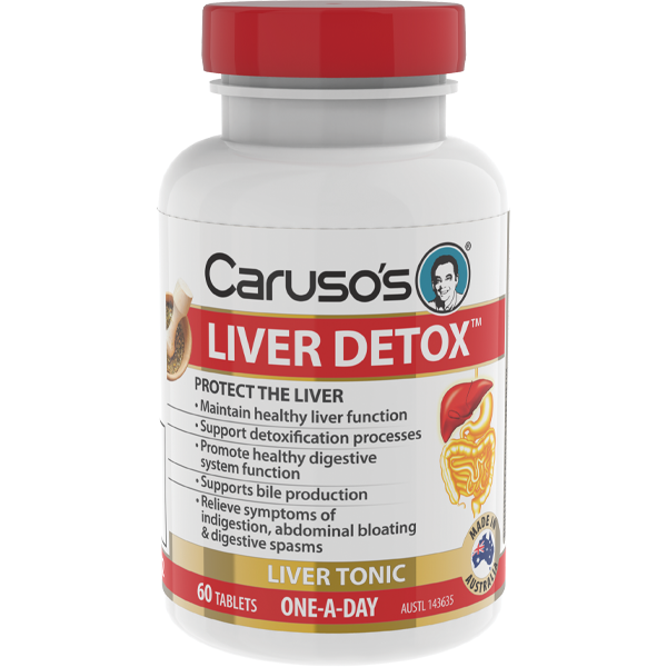 Caruso's Natural Health Liver Detox 60 Tablets