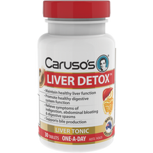 Load image into Gallery viewer, Caruso&#39;s Natural Health Liver Detox 30 Tablets
