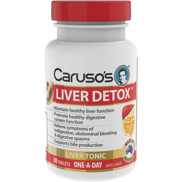 Caruso's Natural Health Liver Detox 30 Tablets