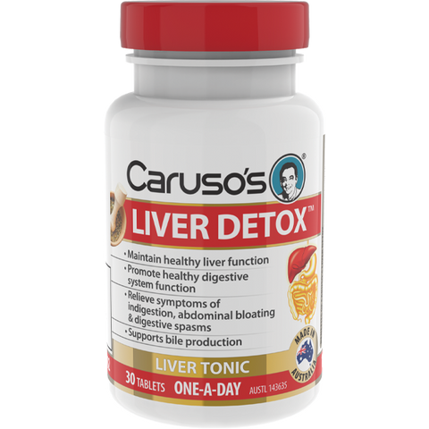 Caruso's Natural Health Liver Detox 30 Tablets