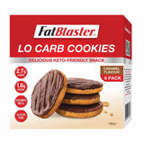 Naturopathica FatBlaster Low Carb Cookie Caramel Flavour Snacks 6 x 30g