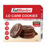 Naturopathica FatBlaster Low Carb Cookie Chocolate Flavour Snacks 6 x 30g