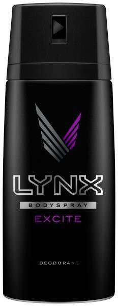 Lynx BodySpray Excite Deodorant 150mL