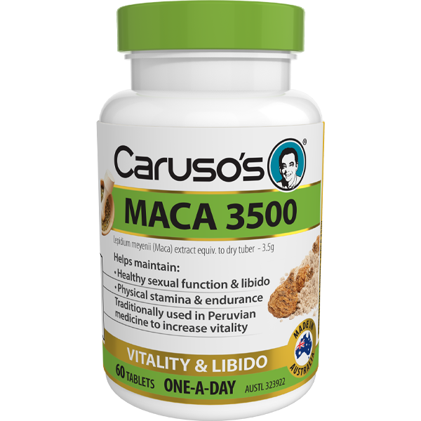 Caruso's Natural Health Maca 3500 60 Tablets