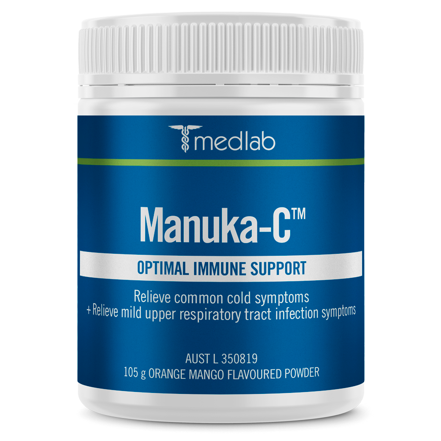 Medlab Manuka-C Orange Mango Flavoured 105g