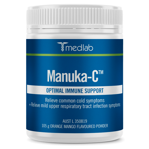 Medlab Manuka-C Orange Mango Flavoured 105g