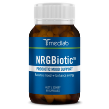 Load image into Gallery viewer, Medlab NRGBiotic 60 Capsules