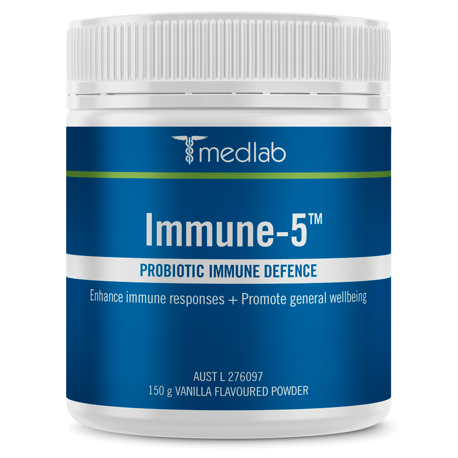 Medlab Immune-5 Vanilla Flavoured 150g