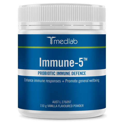 Medlab Immune-5 Vanilla Flavoured 150g