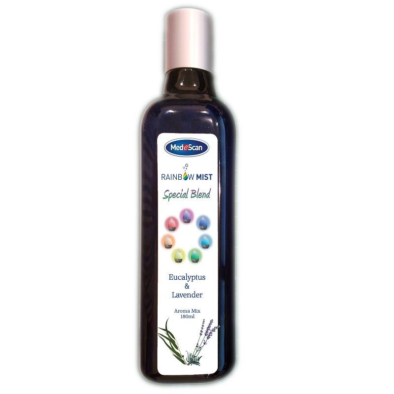 Medescan Rainbow Mist Aroma Blend for Humidifier 180ml Eucalyptus & Lavender Oil