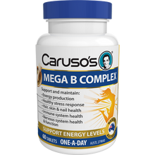 Load image into Gallery viewer, Caruso&#39;s Natural Health Mega B Complex 60 Tablets