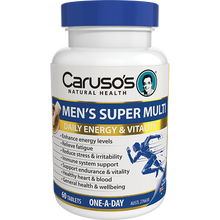 Load image into Gallery viewer, Caruso&#39;s Natural Health Men&#39;s Super Multi 60 Tablets