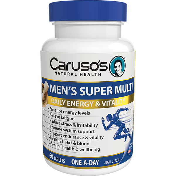 Caruso's Natural Health Men's Super Multi 60 Tablets