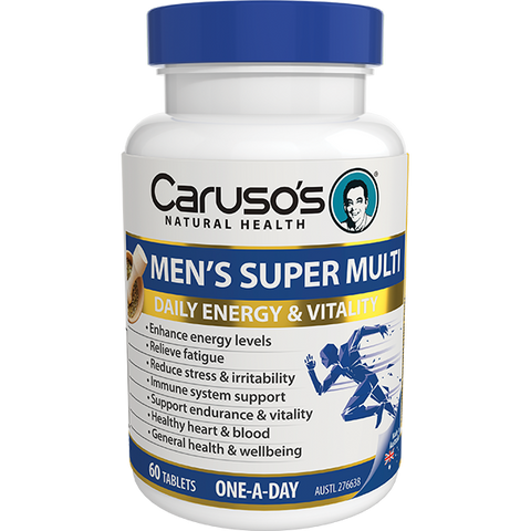 Caruso's Natural Health Men's Super Multi 60 Tablets