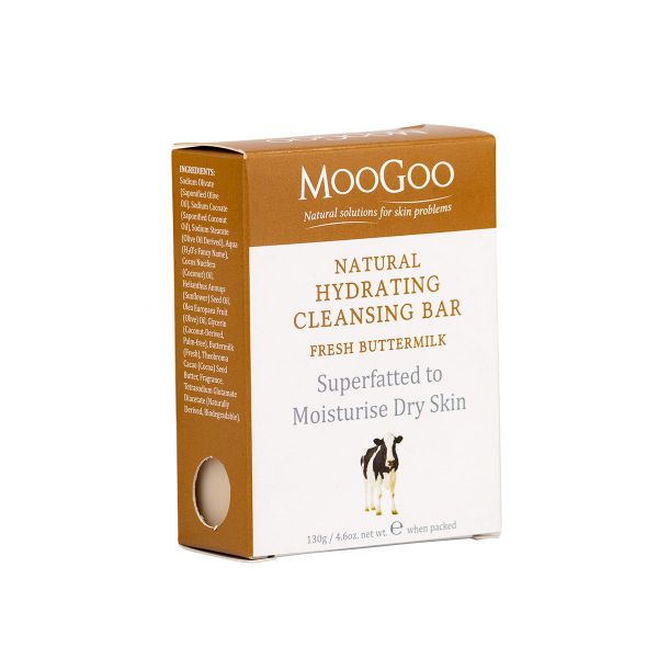 MooGoo Hydrating Cleansing Bars Buttermilk 130g