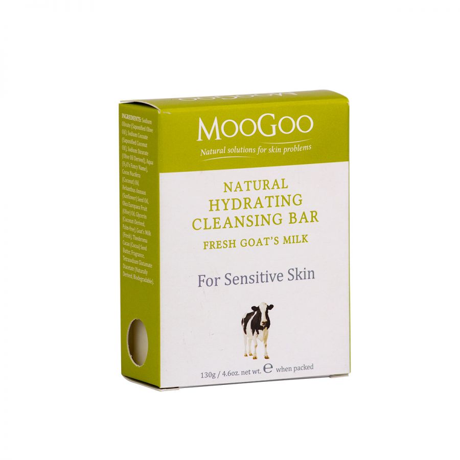 MooGoo Hydrating Cleansing Bars Goat’s Milk 130g