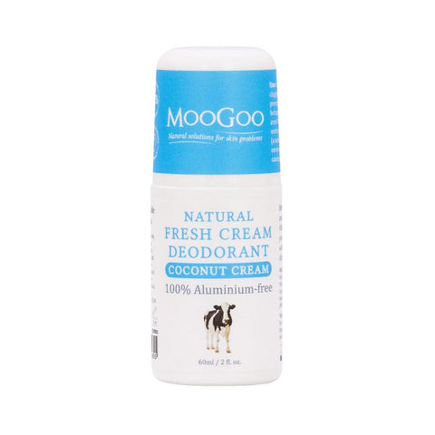 MooGoo Fresh Cream Deodorant Coconut Cream 60mL