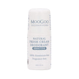 MooGoo Fresh Cream Deodorant Sensitive Fragrance Free 60mL