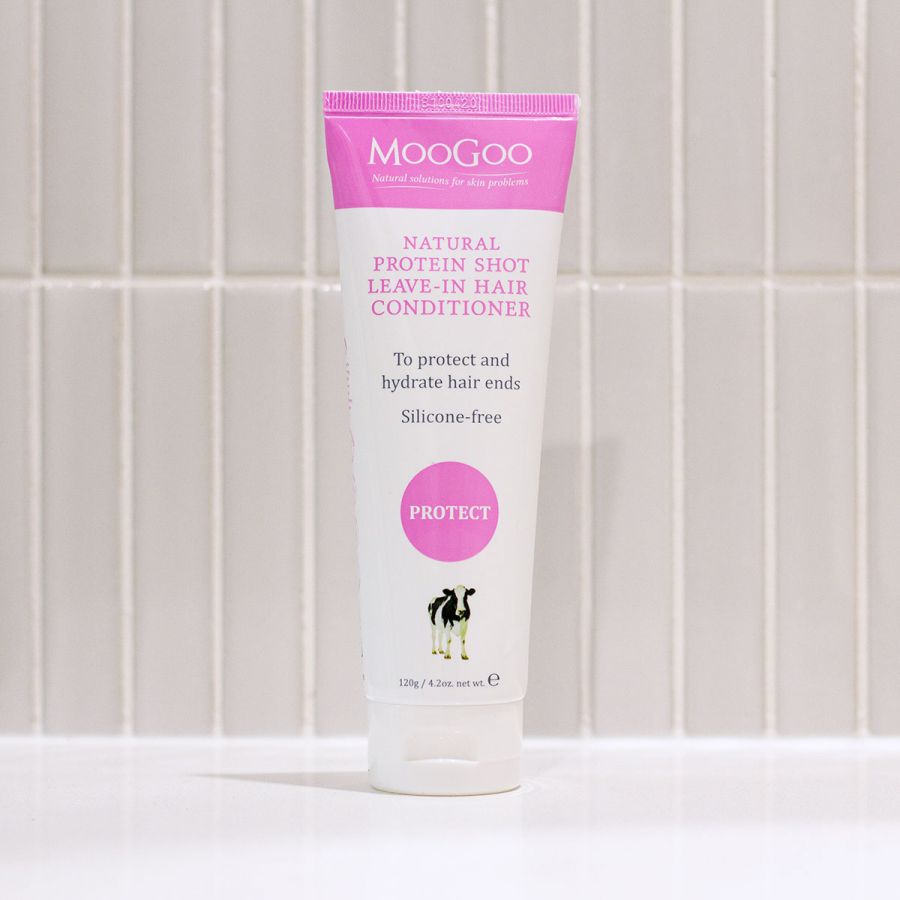 MooGoo Protein Shot Leave-in
Hair Conditioner 120g