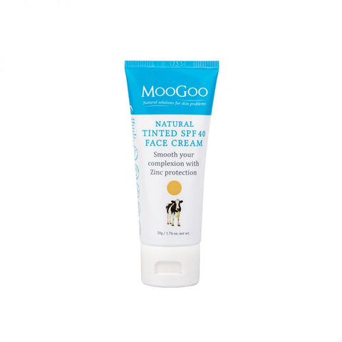 MooGoo Tinted SPF 40 Face Cream 50g