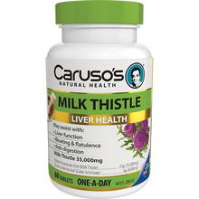 Load image into Gallery viewer, Caruso&#39;s Natural Health Milk Thistle 60 Tablets