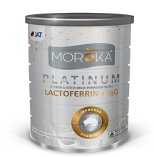 Load image into Gallery viewer, Moroka Platinum Formulated Milk Powder with Lactoferrin+ IgG 2g x 60 Sachets (120g) (Expiry 09/2024)