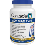 Caruso's Natural Health MSM MAX 1500 120 Tablets