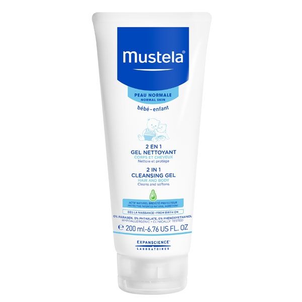 Mustela 2-In-1 Cleansing Gel 200ml