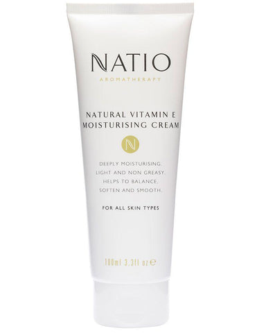 Natio Natural Vitamin E Moisturising Cream 100mL