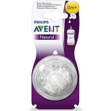 Load image into Gallery viewer, AVENT TEAT NATURAL 0M+ 2PK
