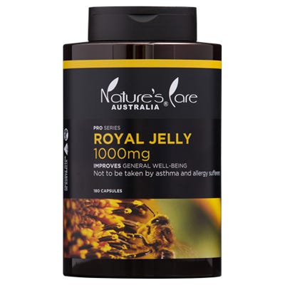 Nature's Care PRO Royal Jelly 1000mg 180 Capsules