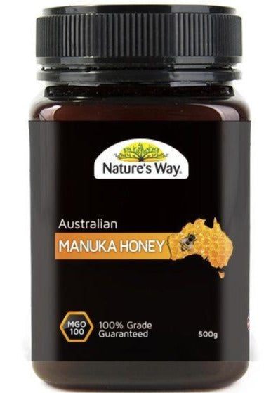 Nature's Way Australian Manuka Honey MGO100 500g