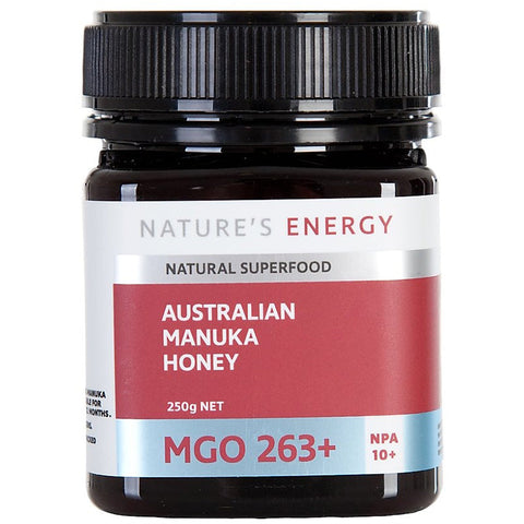Nature's Energy Australian Manuka Honey MGO 263+ 250g
