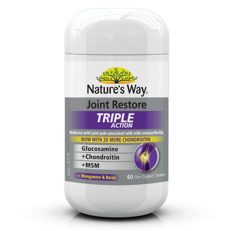 Nature's Way Joint Restore Triple Action 60 Tablets