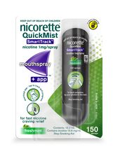 Load image into Gallery viewer, Nicorette QuickMist SmartTrack Mint 150 Sprays