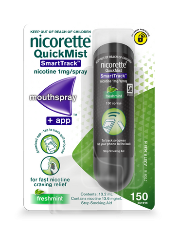 Nicorette QuickMist SmartTrack Mint 150 Sprays