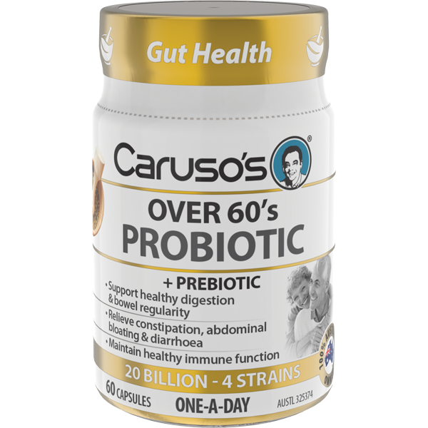 Caruso's Natural Health Probiotic Over 60's 60 Capsules
