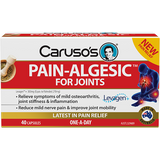 Caruso's Natural Health Pain-Algesic for Joints 40 Capsules