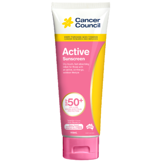 Cancer Council Active Pink SPF 50+ 110mL
