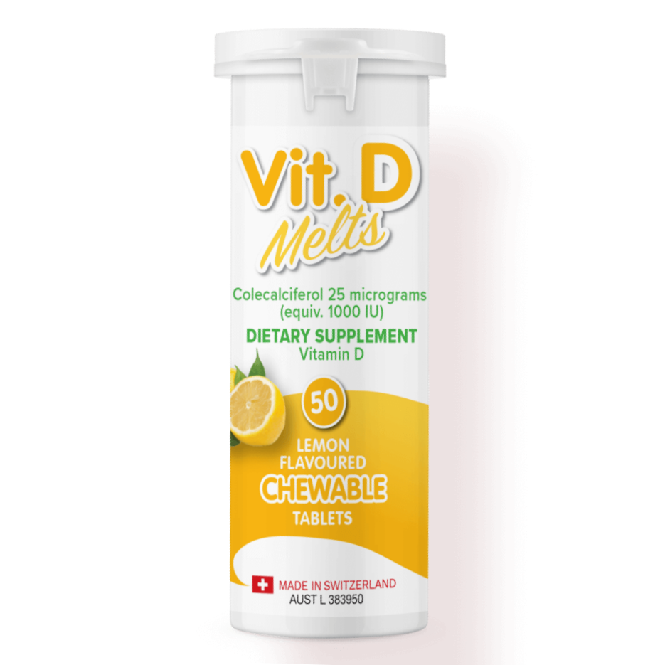 Vit. D Melts Vitamin D Chewable 50 Tablets