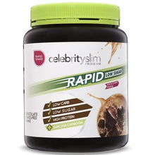 Load image into Gallery viewer, Celebrity Slim Rapid Low Sugar Chocolate Shakes 672g