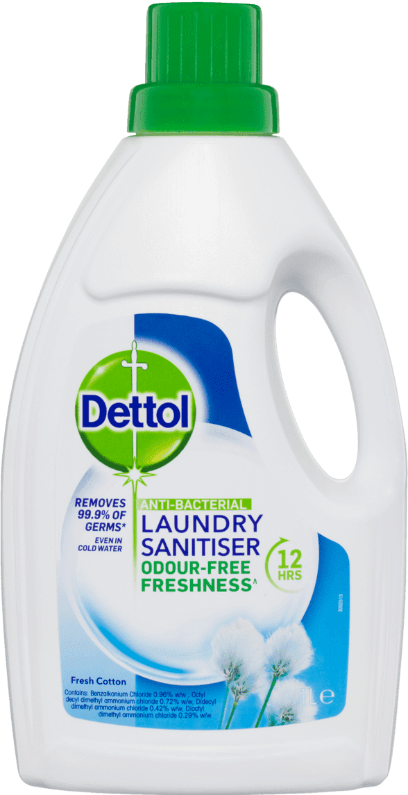Dettol Antibacterial Laundry Sanitiser Fresh Cotton 1 Litre