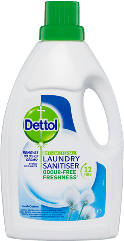Dettol Antibacterial Laundry Sanitiser Fresh Cotton 1 Litre