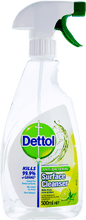 Load image into Gallery viewer, Dettol Antibacterial Surface Cleanser Trigger Spray Lime &amp; Mint Disinfectant 500mL