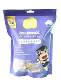 Ozi Choice A2 Calcium Milky Bites Blueberry Flavour 100 x 3 Bites