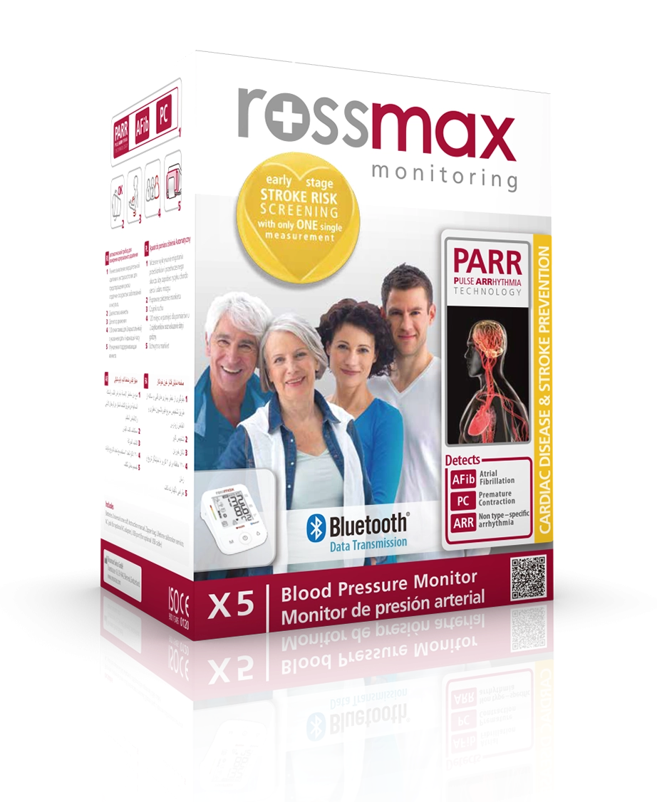 Rossmax X5 PARR Automatic Blood Pressure Monitor Bluetooth