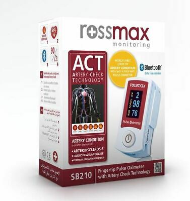 Rossmax Fingertip Pulse Oximeter with ACT Bluetooth - SB210