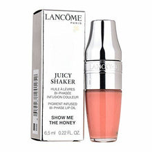Load image into Gallery viewer, LANCOME Juicy Shaker Pigment Infused Bi Phase Lip Oil - #112 Show Me The Honey 6.5mL